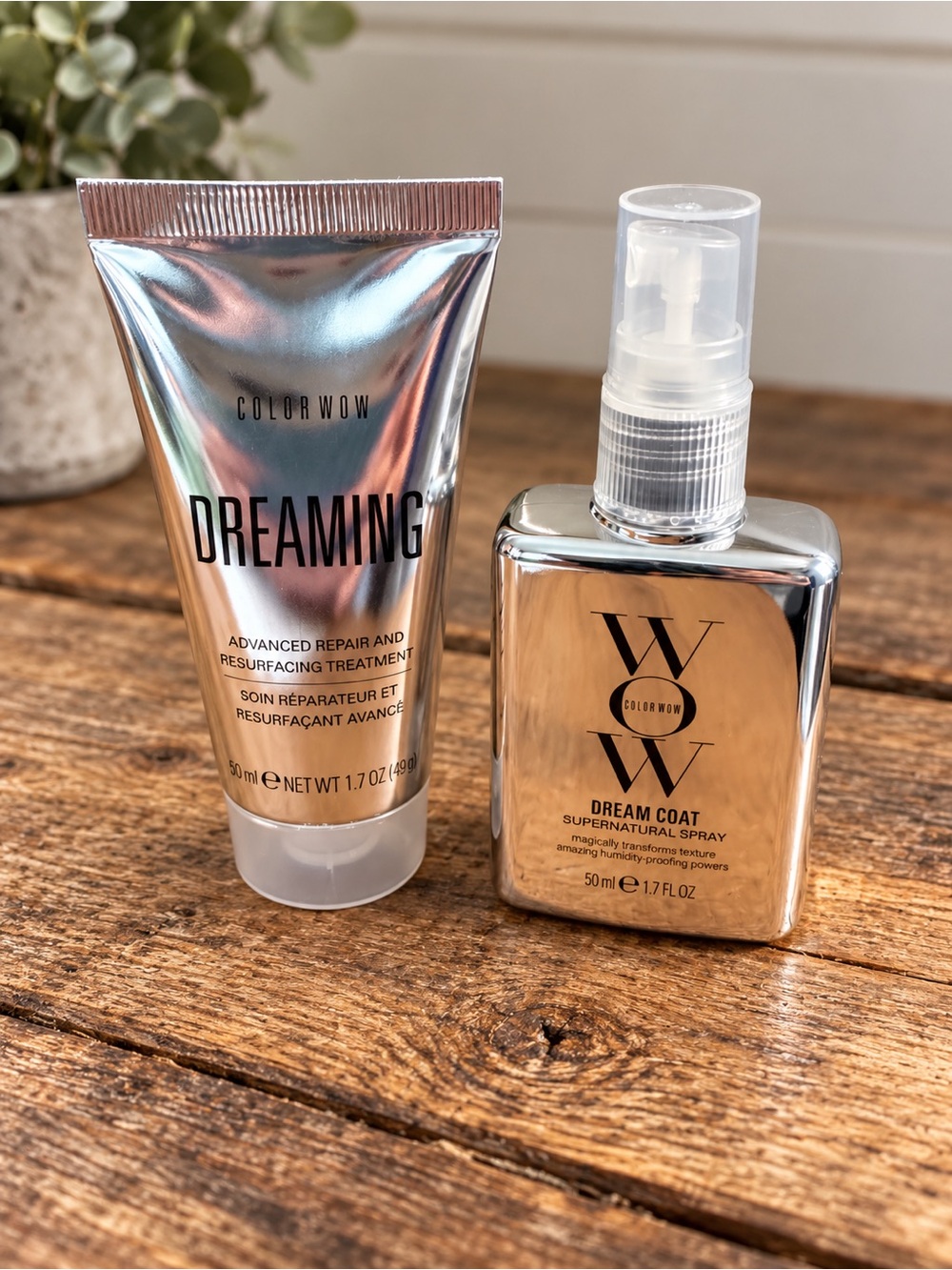Color Wow Bundle! Dreaming Advanced Repair Treatment & Dream Coat Spray
